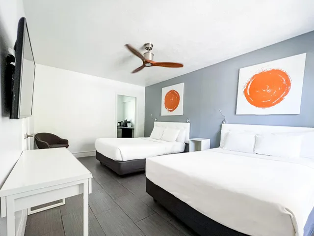 استوديو بسريرين كوين، Winterset A North Beach Village Resort Hotel 5/10