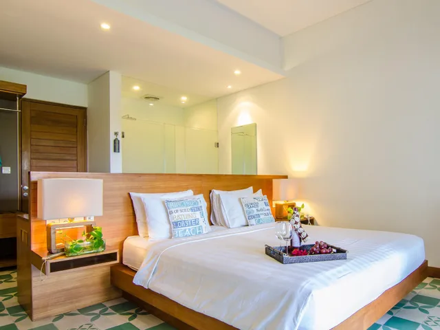 جناح ديلوكس بسرير مزدوج، The Open House Bali 1/1