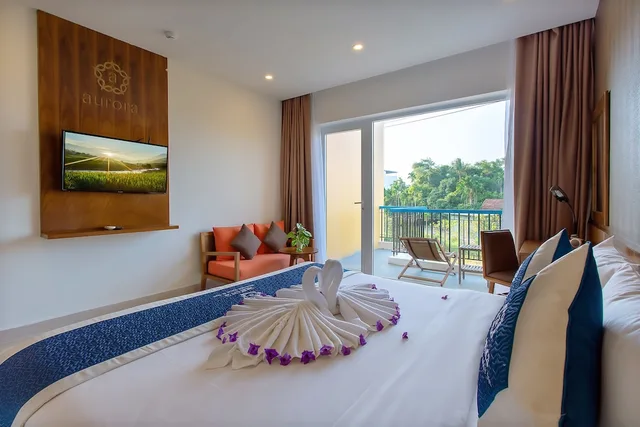غرفة ديلوكس بسرير كينج، Aurora Riverside Hotel 3/10