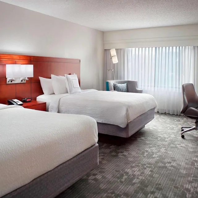 غرفة ديلوكس بسريرين كوين لذوي الإعاقة، Sonesta Select Atlanta Airport North 1/2