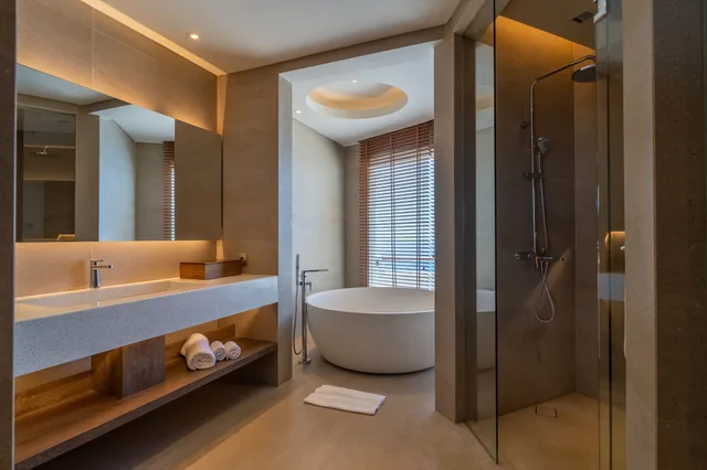 بنتهاوس بسرير كينج بإطلالة على البحر، Royal Avila Boutique Resort 3/3