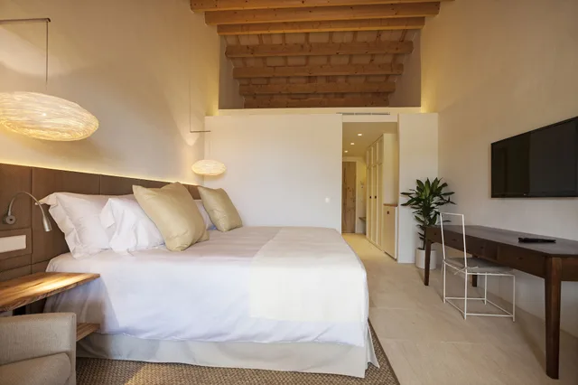 غرفة سوبيريور بسرير كينج بإطلالة على الحديقة، Hotel Torralbenc 1/10