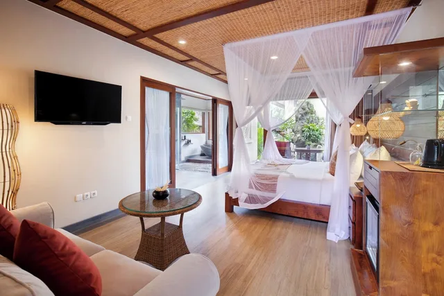 جناح شهر العسل بسرير كينج، Ubud Nyuh Bali Resort & Spa 5/8