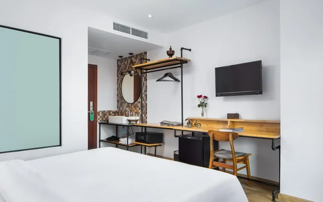 غرفة ديلوكس بسرير مزدوج، Phnom Penh 51 Hotel & Residences 9/10