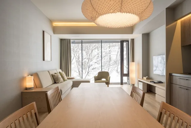 2 Bedrooms, Apartment, King and Twin Beds, Forest View، Aya Niseko 4/5