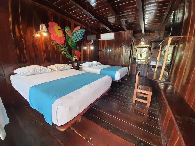 جناح جونيور بسريرين كوين بإطلالة على البحر، Eco Cabanas Blue Kay 3/6