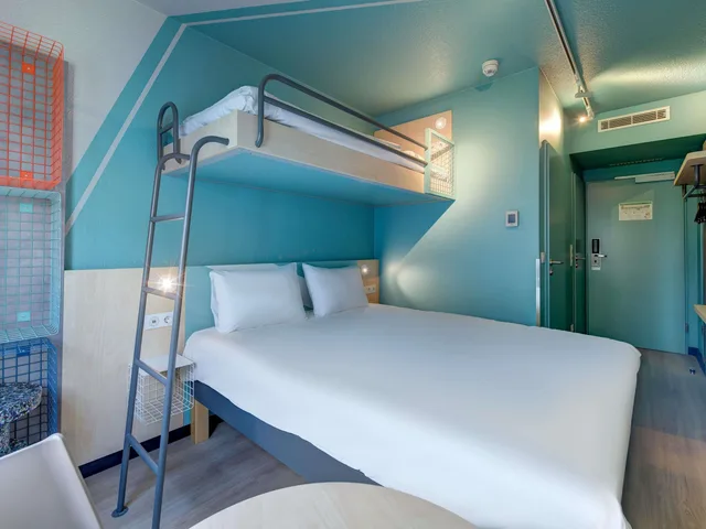 غرفة بسرير مزدوج، Ibis Budget Hamburg City 6/10