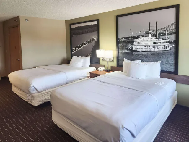 غرفة بسريرين كوين، MainStay Suites LeClaire - Quad Cities 5/5