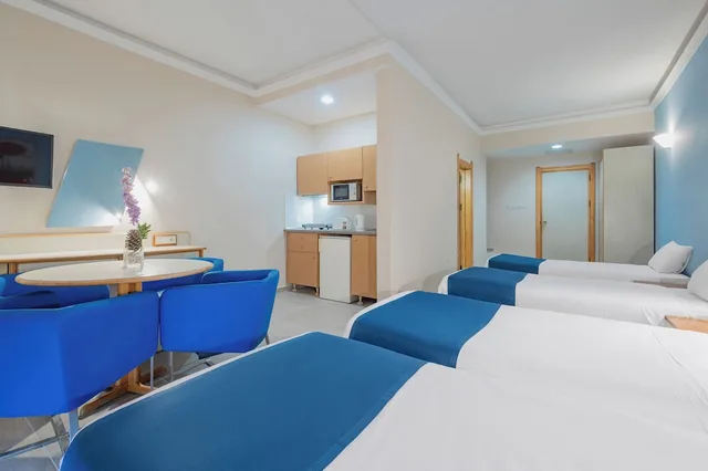 Standard, Quadruple, Twin Beds, Pool View, Balcony, Xemxija Bay Hotel (ex Porto Azzurro) 1/4