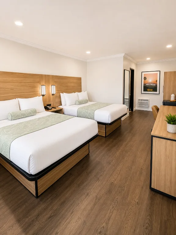 2 Bedrooms, Suite, 2 Bathrooms, The Dixie Hollywood 1/4