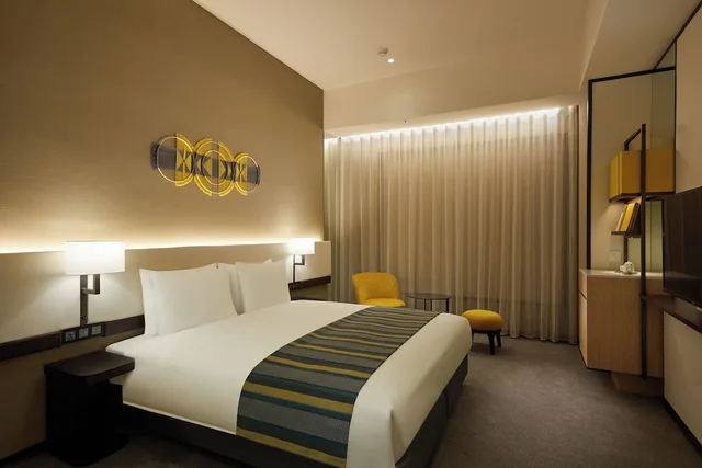 غرفة ديلوكس بسرير كينج، MGH Mitsui Garden Hotel Taipei Zhongxiao 1/3