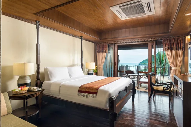 غرفة ديلوكس بسرير كينج، Panviman Resort Koh Phangan 1/2