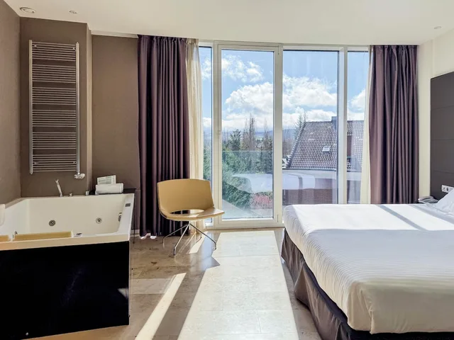 غرفة ديلوكس بسرير كينج، Sercotel Jardines de Uleta Suites 1/6