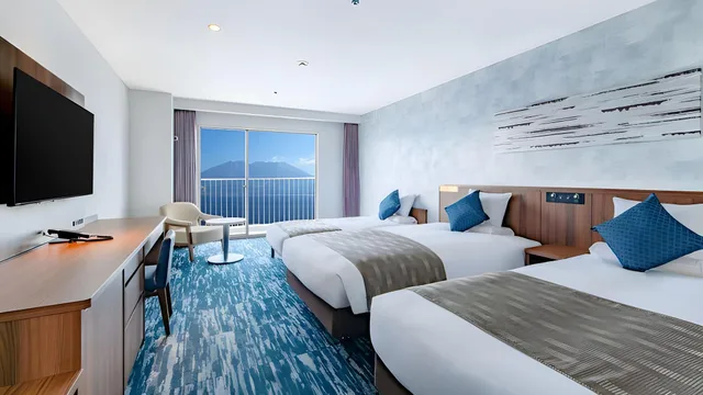 Superior, Triple, Twin Beds, Khalifa View, Sofa, Art Hotel Kagoshima 1/3