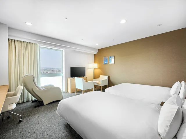 غرفة قياسية مفردة بسريرين منفصلين، DAIWA ROYNET HOTEL NUMAZU 1/4