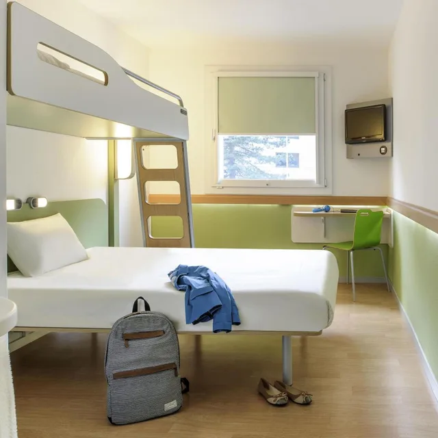 غرفة اقتصادية ثلاثية بسرير مزدوج، Ibis Budget Bern Expo 4/10