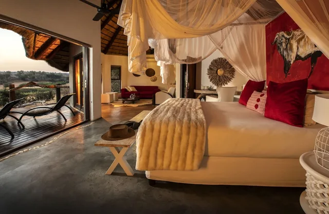 جناح بسرير كينج، Pondoro Game Lodge 4/4