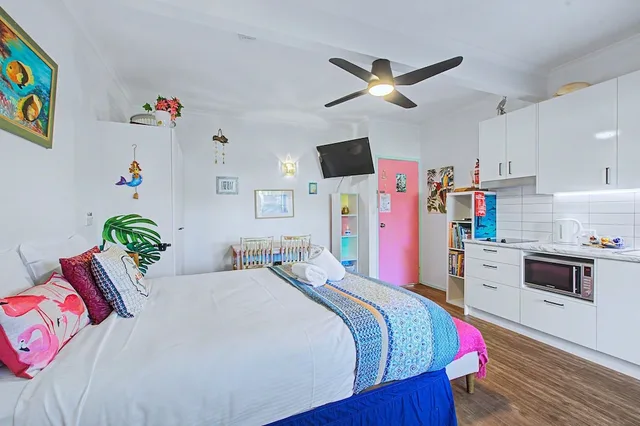 استوديو بسرير كوين، Boat Harbour Studio Apartments and Villas 4/10