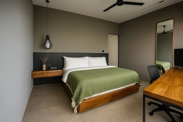 كابينة بسرير مزدوج بإطلالة على البحيرة، Inap Luxury Cabin Kintamani 5/10
