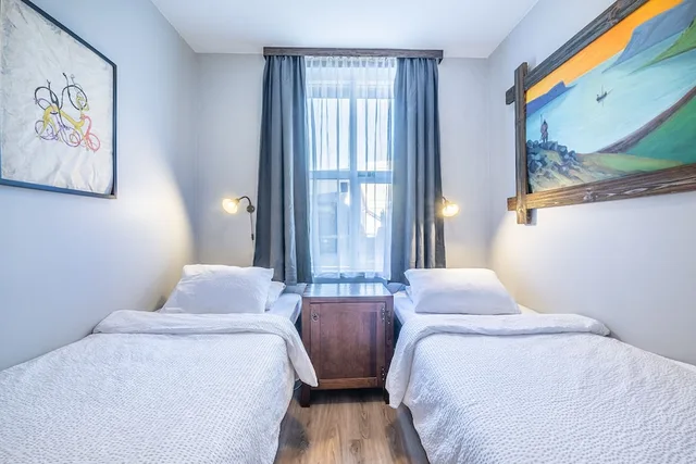 غرفة صغيرة بسريرين منفصلين، Hotel Viking 2/7