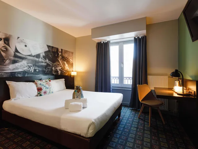 غرفة بسرير مزدوج، Greet hotel Lyon Confluence 1/8