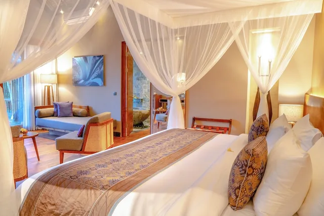 Pool, Suite, River View، Fivelements Bali Retreat 1/3