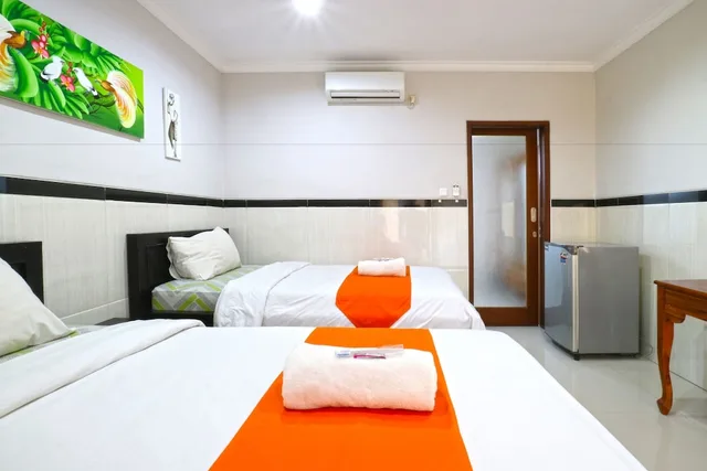 غرفة ديلوكس بسريرين منفصلين، Rena Segara House 1/5