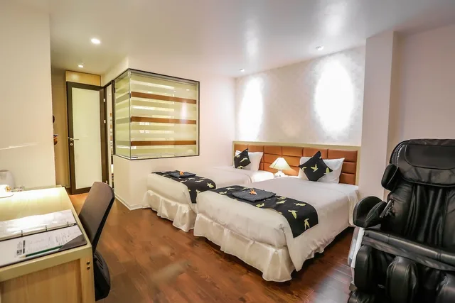 غرفة بريميوم بسريرين منفصلين، Momizi Business Hotels 3/7