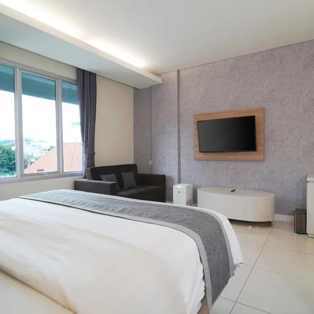 غرفة بريميير بسرير مزدوج، Patra Jasa Bandung 4/7