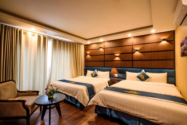 غرفة ديلوكس عائلية، Sapa Mimosa Hotel 1/1