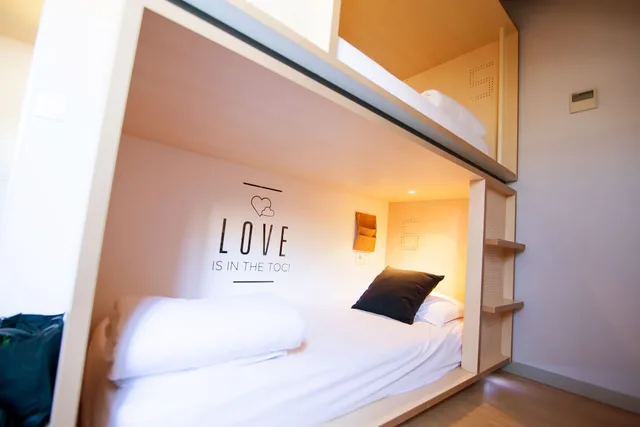 Female Dorm, Female Only, 6 People, Private Bathroom، Toc Hostel Madrid 1/3