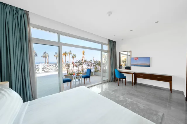 جناح بسرير كينج بإطلالة على البحر، M Hotels at Porto Sokhna 4/6