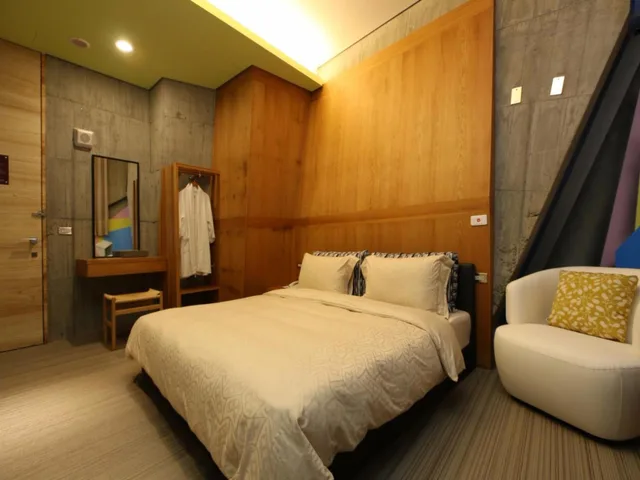 غرفة ديلوكس بسرير مزدوج بشرفة، Smoking Rock Resort 3/3