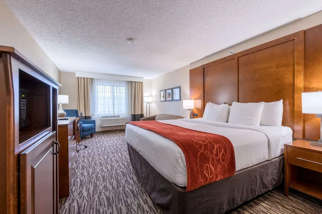 Suite, King Bed, Sofa, Comfort Suites At Evergreen Parkway 1/10