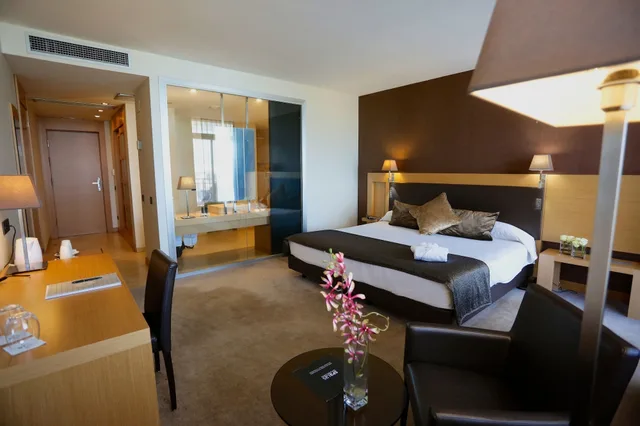 غرفة كلاسيكية بإطلالة على البحر مفردة بسرير مزدوج، Gran Palas Hotel 2/3