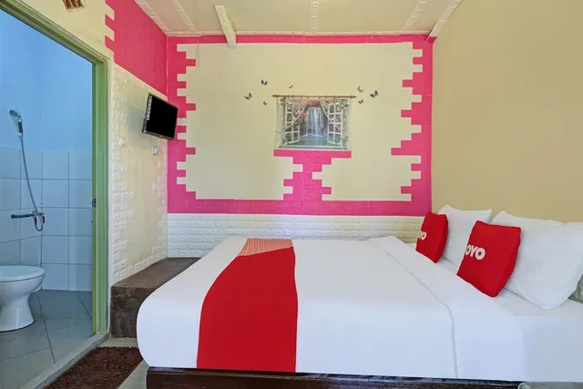 غرفة قياسية بسرير مزدوج، Hotel O Villa Inn App Trawas Bintaro Syariah 5/10