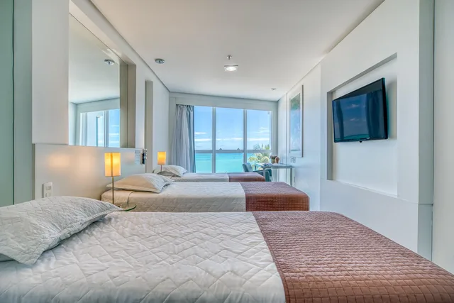 غرفة سوبيريور ثلاثية بإطلالة على البحر، Hotel Brisa Praia 4/5