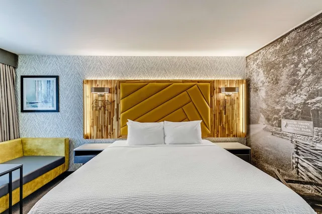 غرفة بسرير كينج لذوي الإعاقة، The Wander Hotel, a Ramada by Wyndham 2/6