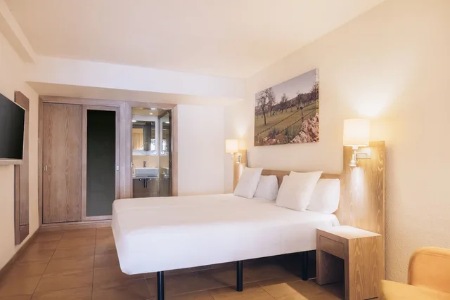غرفة بسريرين منفصلين بإطلالة على البحر، Iberostar Waves Pinos Park 3/5