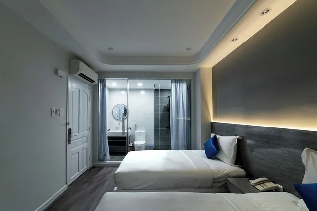 غرفة ديلوكس بسرير مزدوج أو سريرين منفصلين، Ruby Saigon Hotel and Suite Ben Thanh 2/5