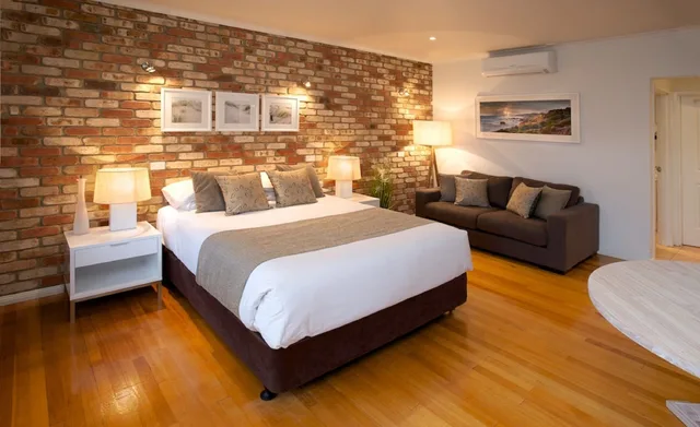 غرفة تنفيذية بسرير كوين، Sorrento Beach Motel 1/3