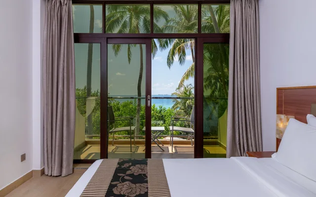 غرفة ديلوكس مزدوجة بشرفة، Kaani Beach Hotel 4/7
