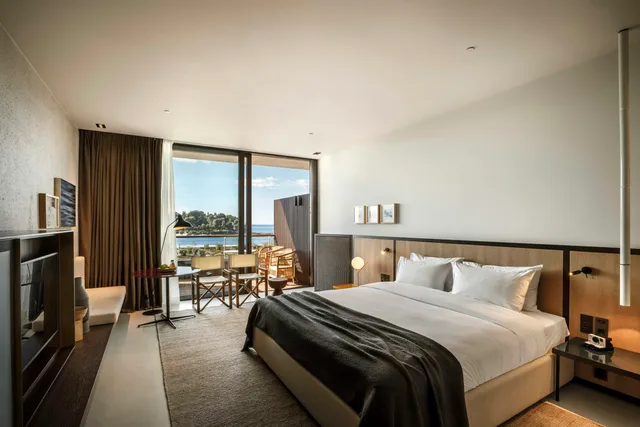 غرفة بريميوم بإطلالة على البحر، Grand Park Hotel Rovinj by Maistra Collection 1/3