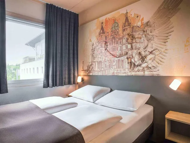 غرفة قياسية بسرير مزدوج، B&B HOTEL Schwerin Sued 2/4