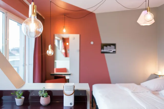 شقة استوديو بسرير مزدوج بحمام خاص بمطبخ، The Circus Hostel 2/4