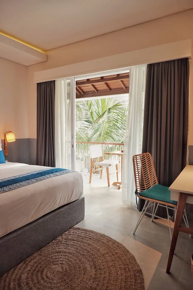 غرفة غراند ديلوكس بشرفة، The Beach House Resort 3/8