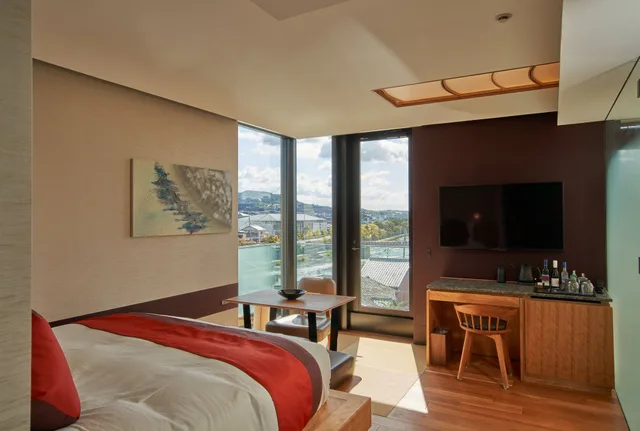 River, Superior, Queen Bed, Genji Kyoto, a Member of Design Hotels 2/3