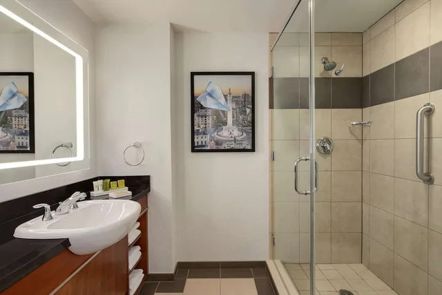 غرفة قياسية بسريرين كوين، Hilton Baltimore Bwi Airport 3/3