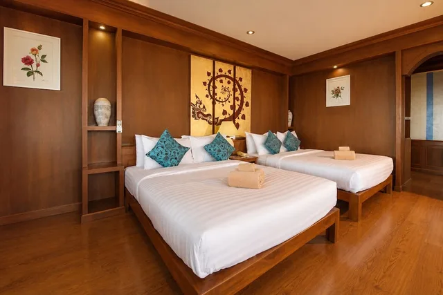 غرفة عائلية بسريرين كوين بإطلالة على البحر بشرفة، Ko Tao Resort - Paradise Zone 3/9