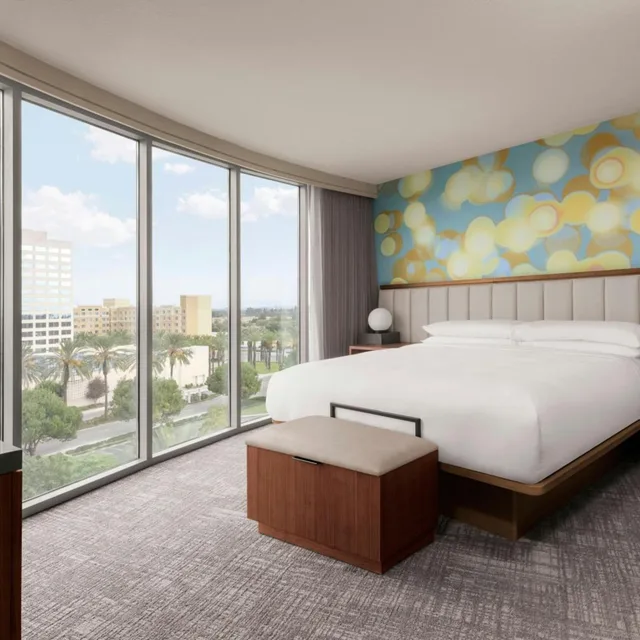 جناح تنفيذي بسرير مزدوج بغرفة نوم واحدة، Marriott Suites Anaheim 2/7